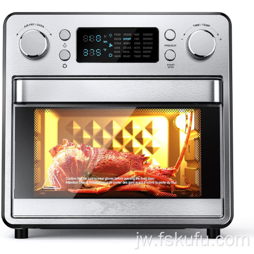 Oven Penggorengan Udara Digital 25L Kapasitas Gedhe